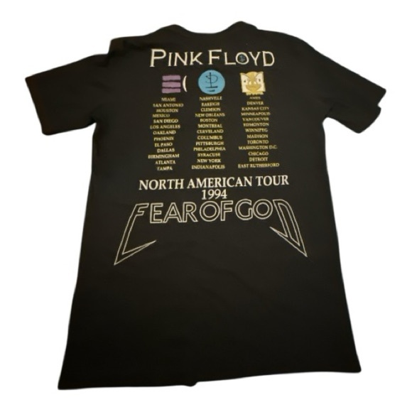 Pink Floyd Black Graphic T-Shirt - Picture 2 of 7